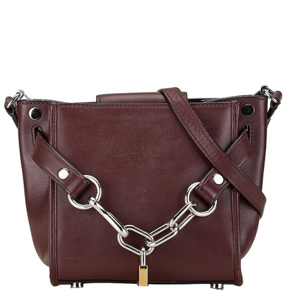 Alexander Wang Alexander Wang Leather Chain Shoulder Bag Leather Crossbody Bag
